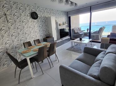 Apartament amb piscina de lloguer a Playa del Acequión, Náufragos y Rocío del Mar