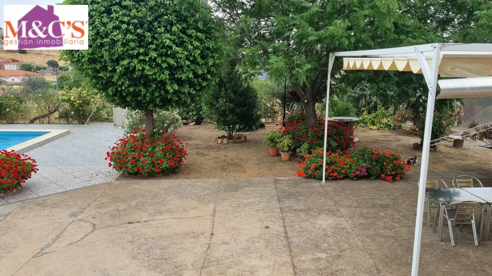 Garden of Houses for sale in Hinojosas de Calatrava  with Air Conditioner, Heating and Private garden