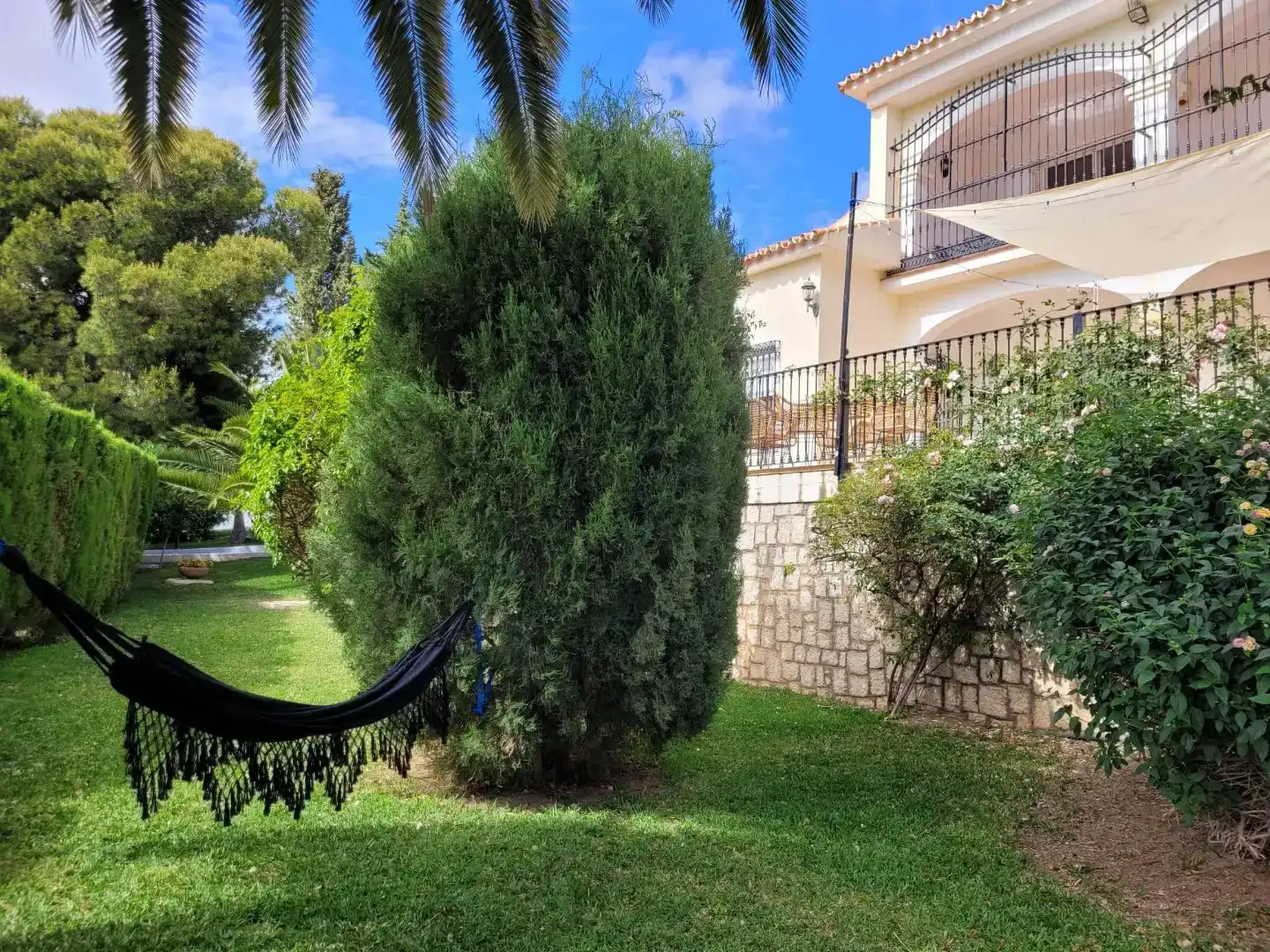 Jardín de Casa o chalet de alquiler en Vélez-Málaga con Aire acondicionado, Piscina y Balcón