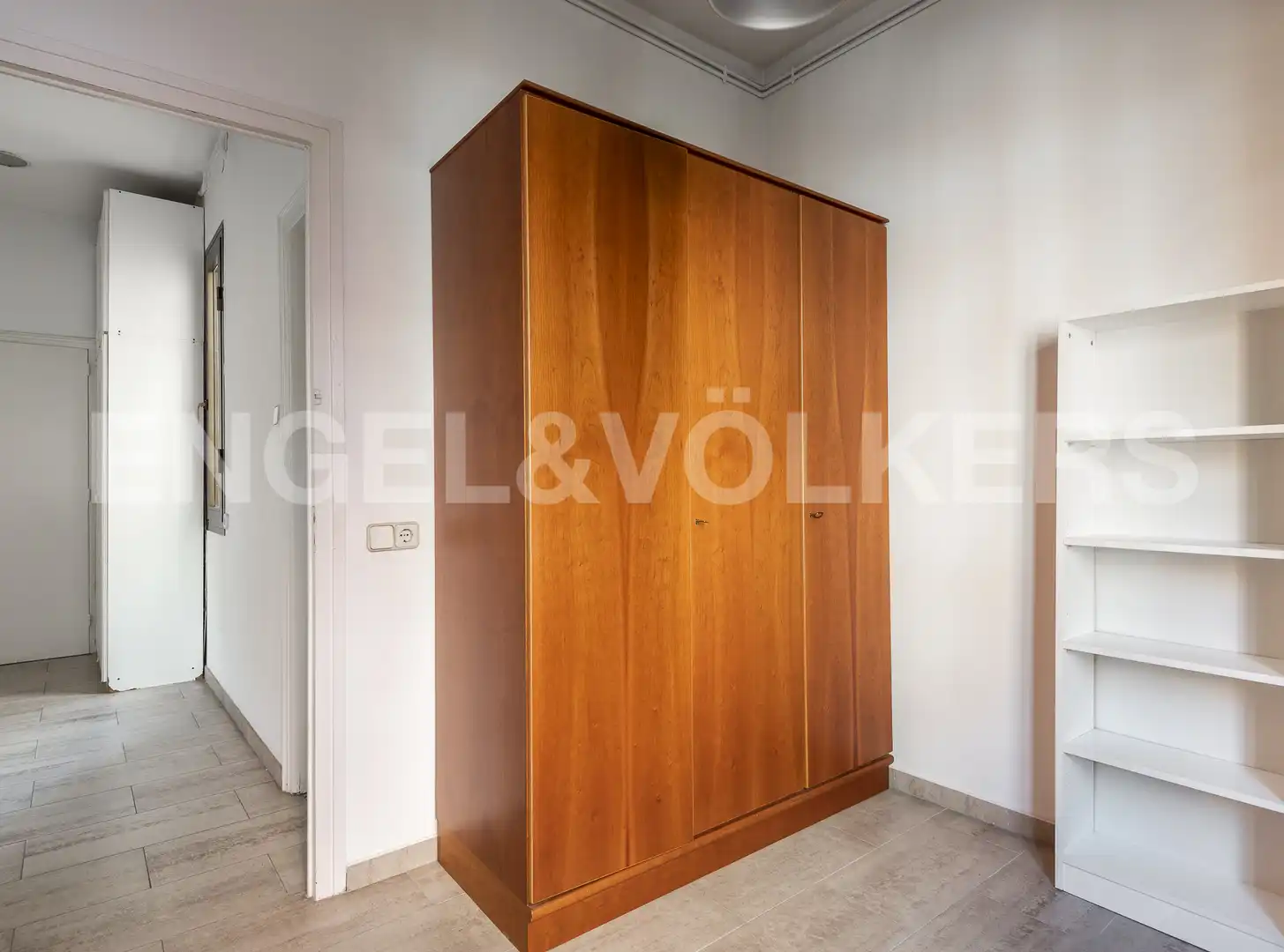 Bedroom of Flat for rent in Barcelona  with Air Conditioner, Heating and Parquet flooring