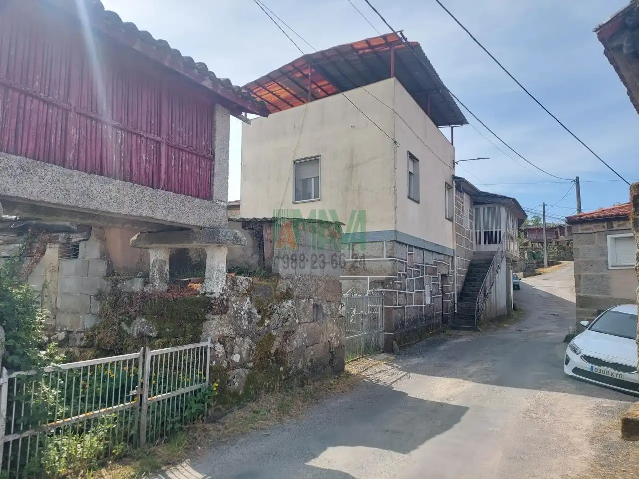 Vista exterior de Casa o chalet en venta en Taboadela con Calefacción, Jardín privado y Terraza