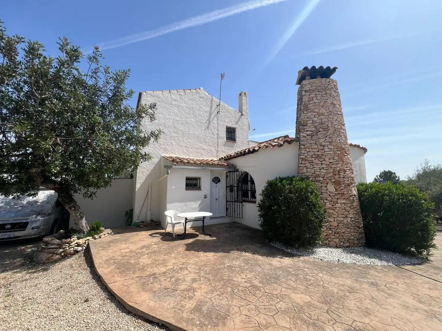 Vista exterior de Finca rústica en venda en L'Ampolla amb Aire condicionat, Jardí privat i Terrassa