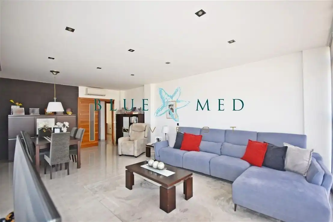 Sala de estar de Casa o chalet en venta en Mazarrón con Aire acondicionado, Calefacción y Jardín privado