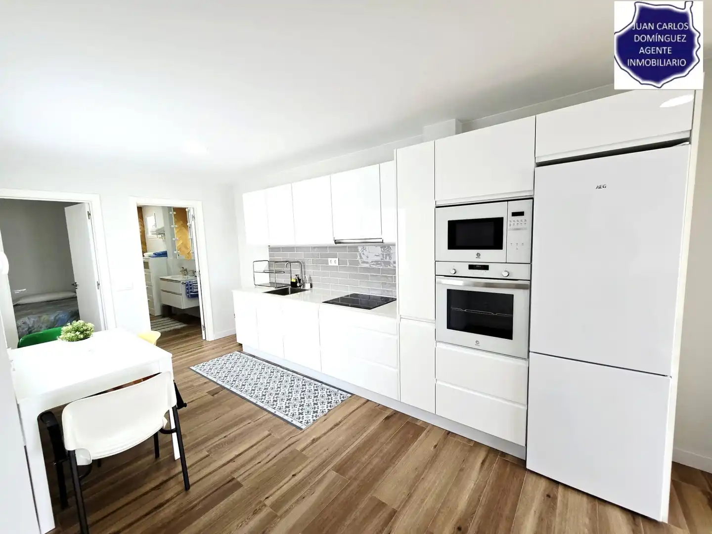 Cocina de Apartamento de alquiler en Las Palmas de Gran Canaria con Terraza y Amueblado