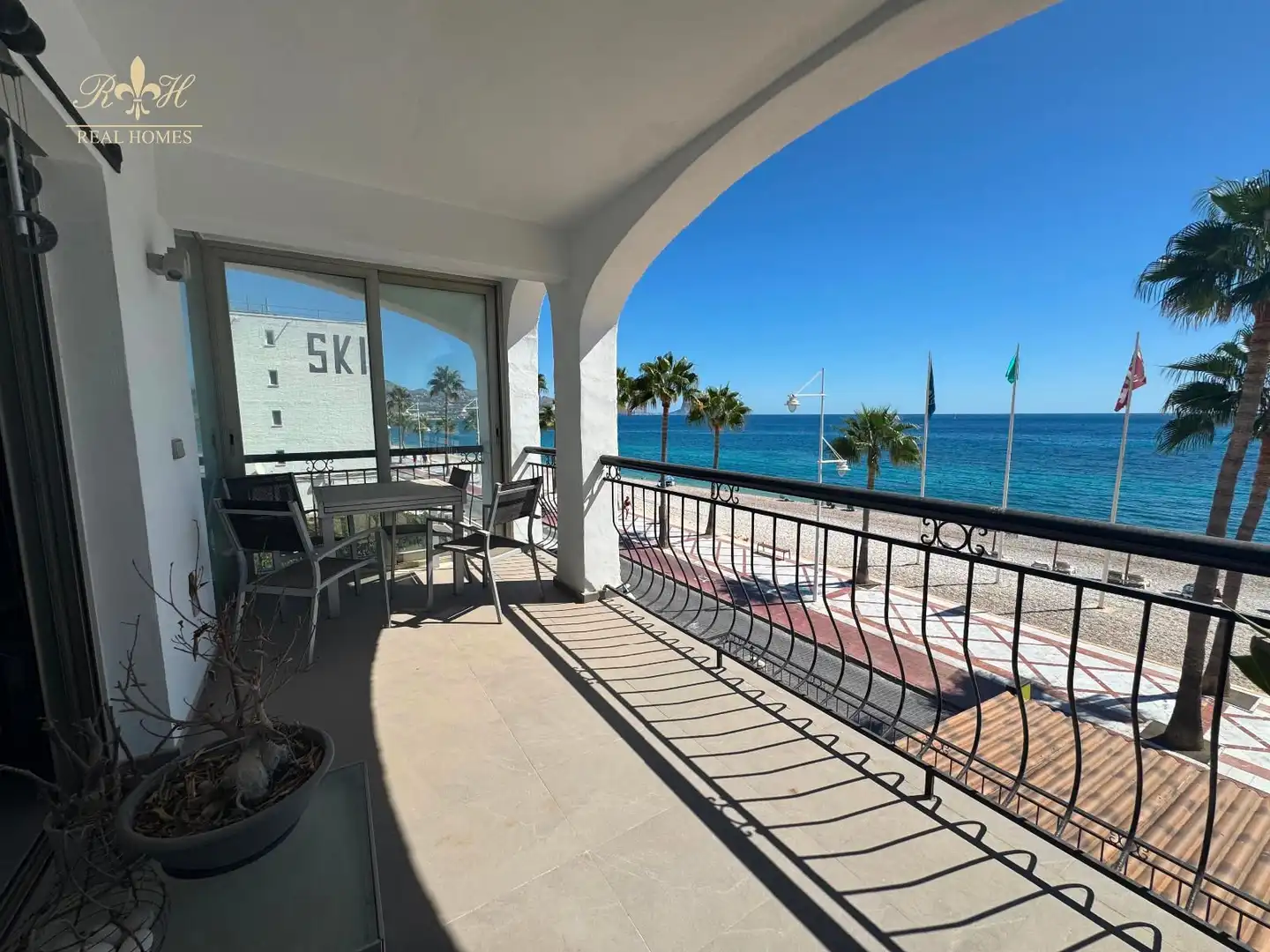 Terrasse von Wohnung zum Verkauf in Altea mit Klimaanlage, Heizung und Terrasse