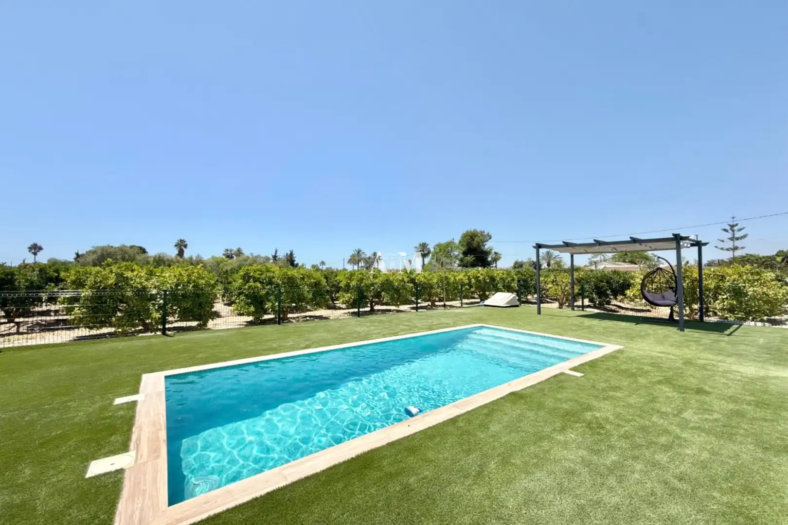 Piscina de Casa o chalet de alquiler en Elche / Elx con Aire acondicionado, Calefacción y Terraza