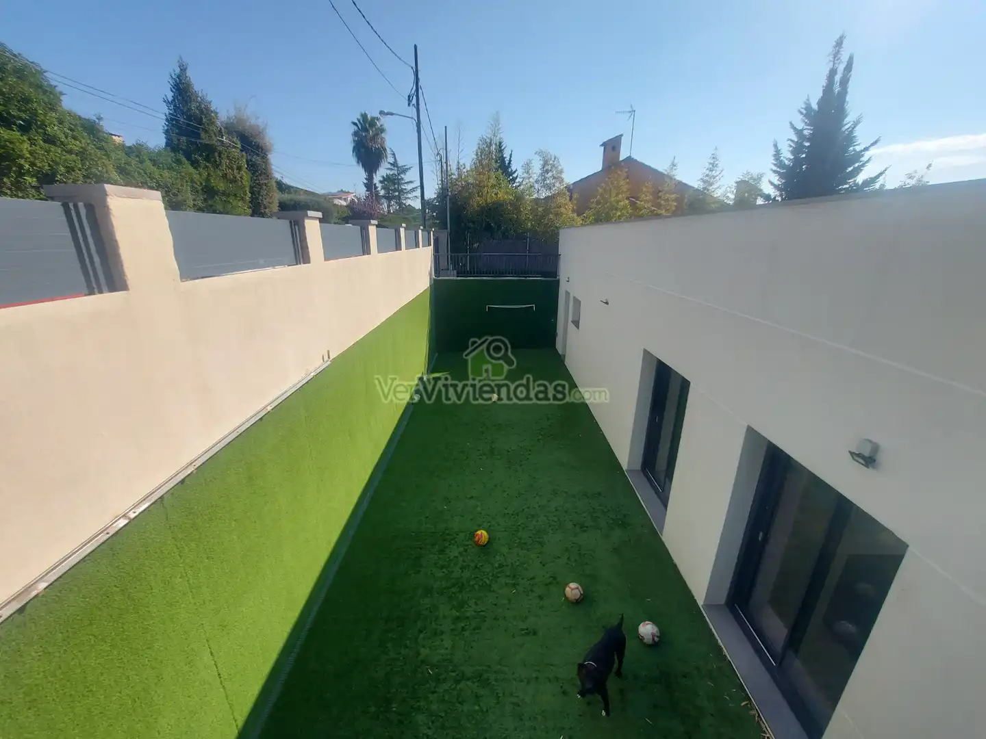 Garten von Haus oder Chalet zum Verkauf in Pallejà mit Klimaanlage, Heizung und Privatgarten
