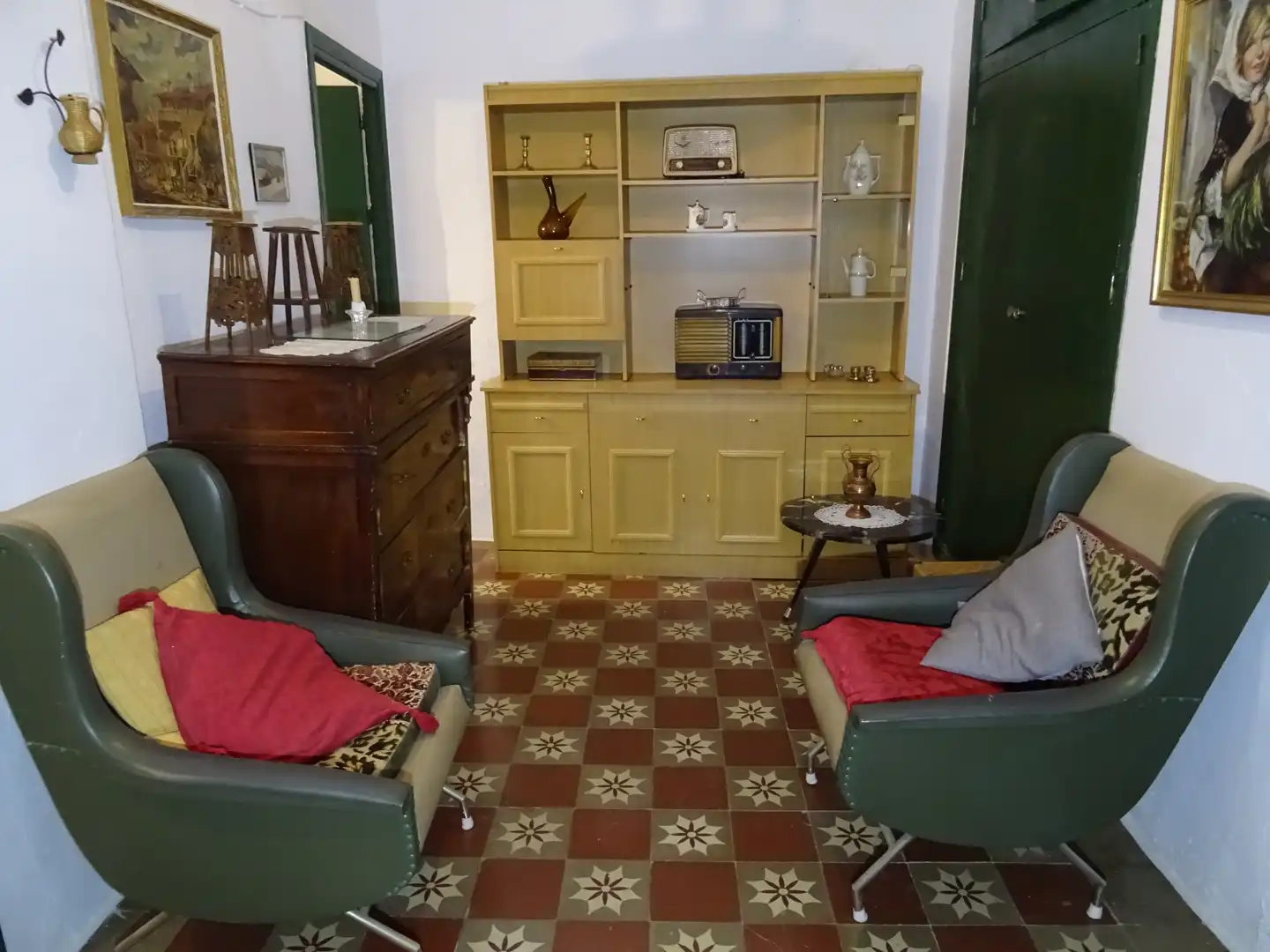 Wohnzimmer von Einfamilien-Reihenhaus zum Verkauf in Murtas mit Terrasse und Möbliert