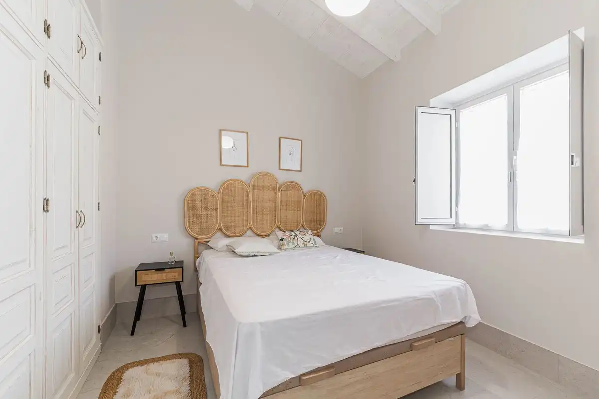 Bedroom of Flat for sale in Utrera  with Heating, Terrace and Furnished