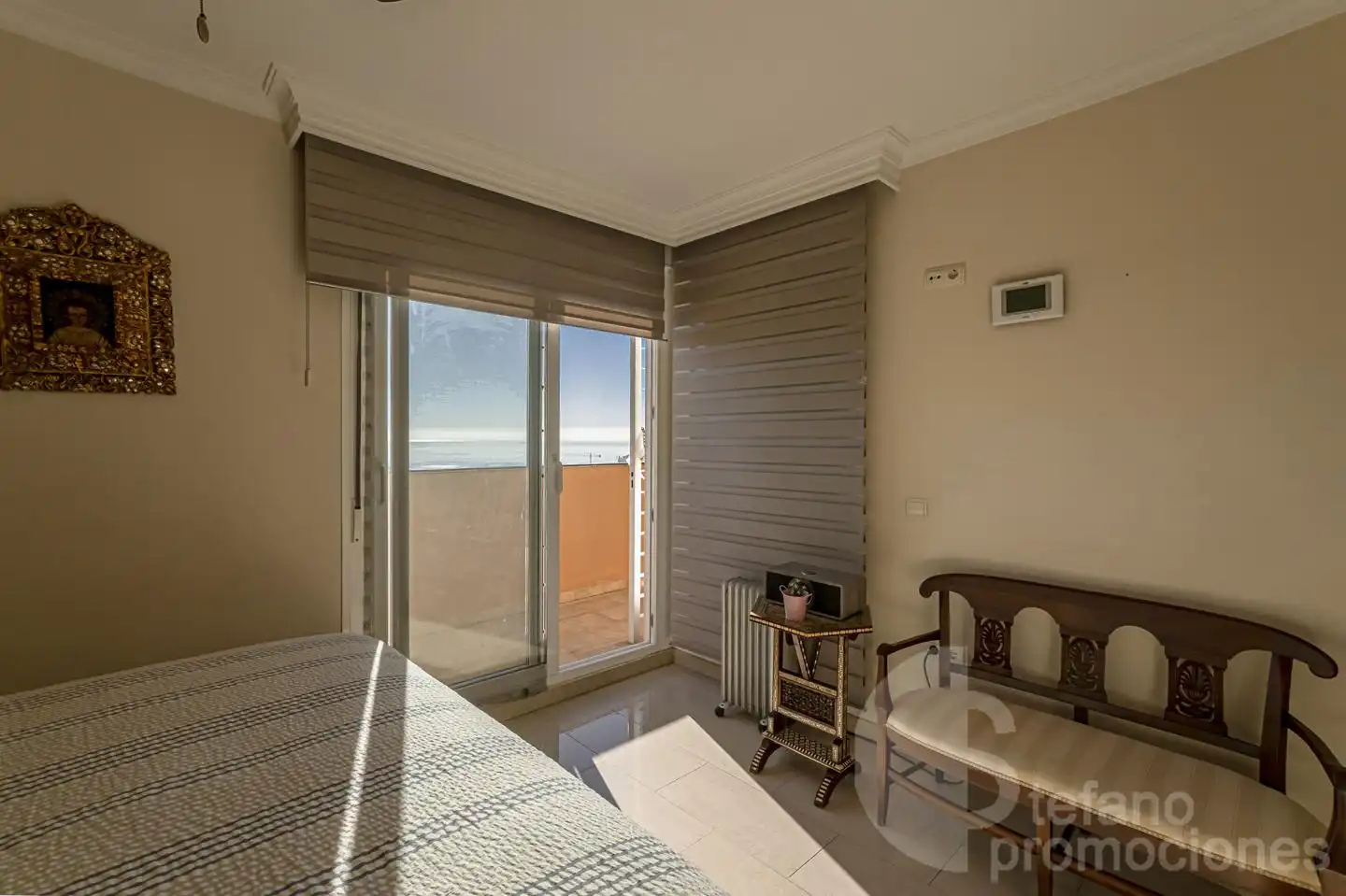 Bedroom of Houses for sale in Málaga  with Air Conditioner, Private garden and Terrace