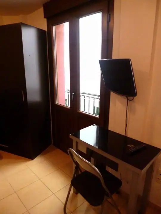Balcony of Study for rent in Granada  with Air Conditioner, Heating and Furnished
