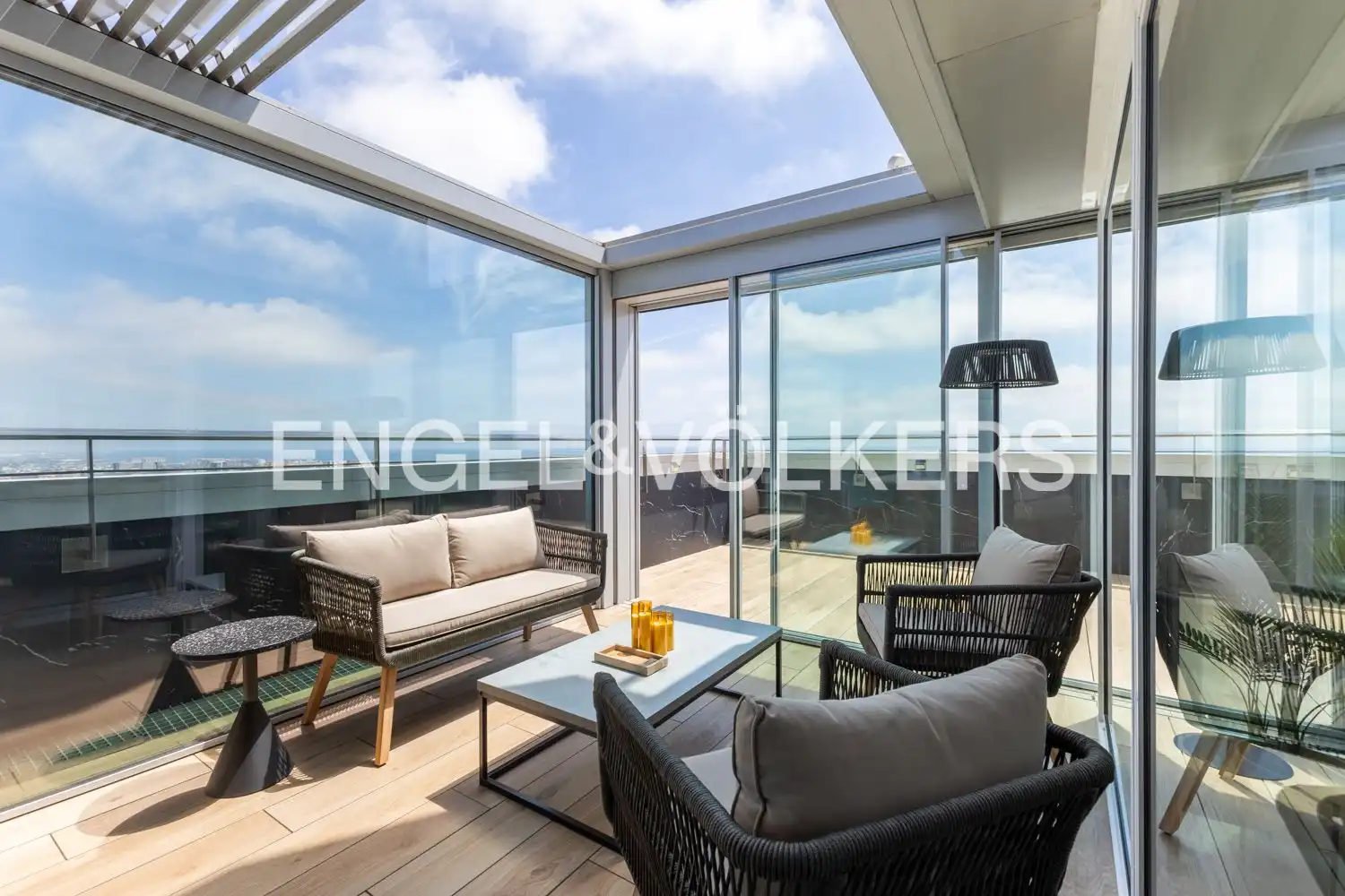 Terraza de Ático en venta en Camins al Grau