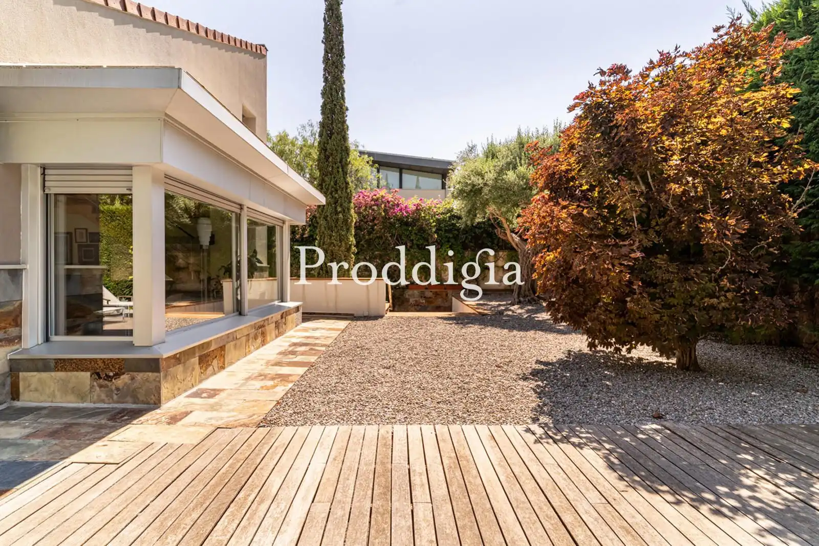 Garden of Houses for sale in Sant Cugat del Vallès  with Air Conditioner, Terrace and Storage room