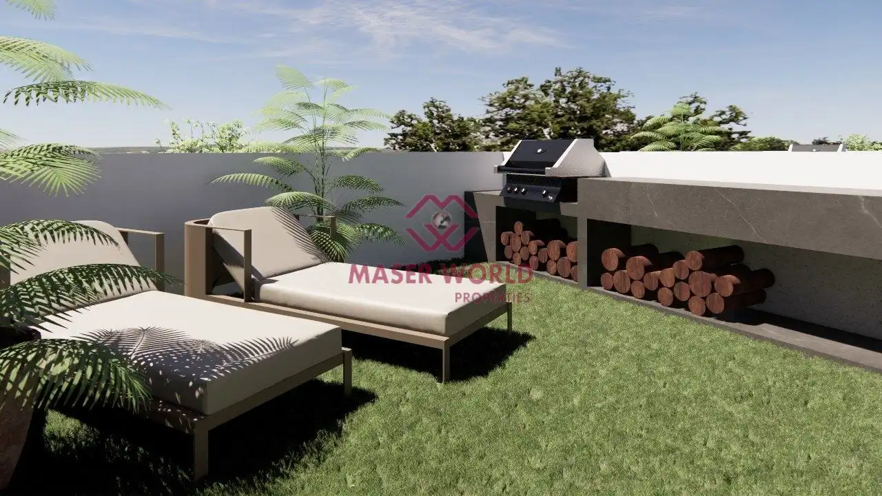 Terraza de Casa o chalet en venta en Pilar de la Horadada con Jardín privado, Terraza y Piscina