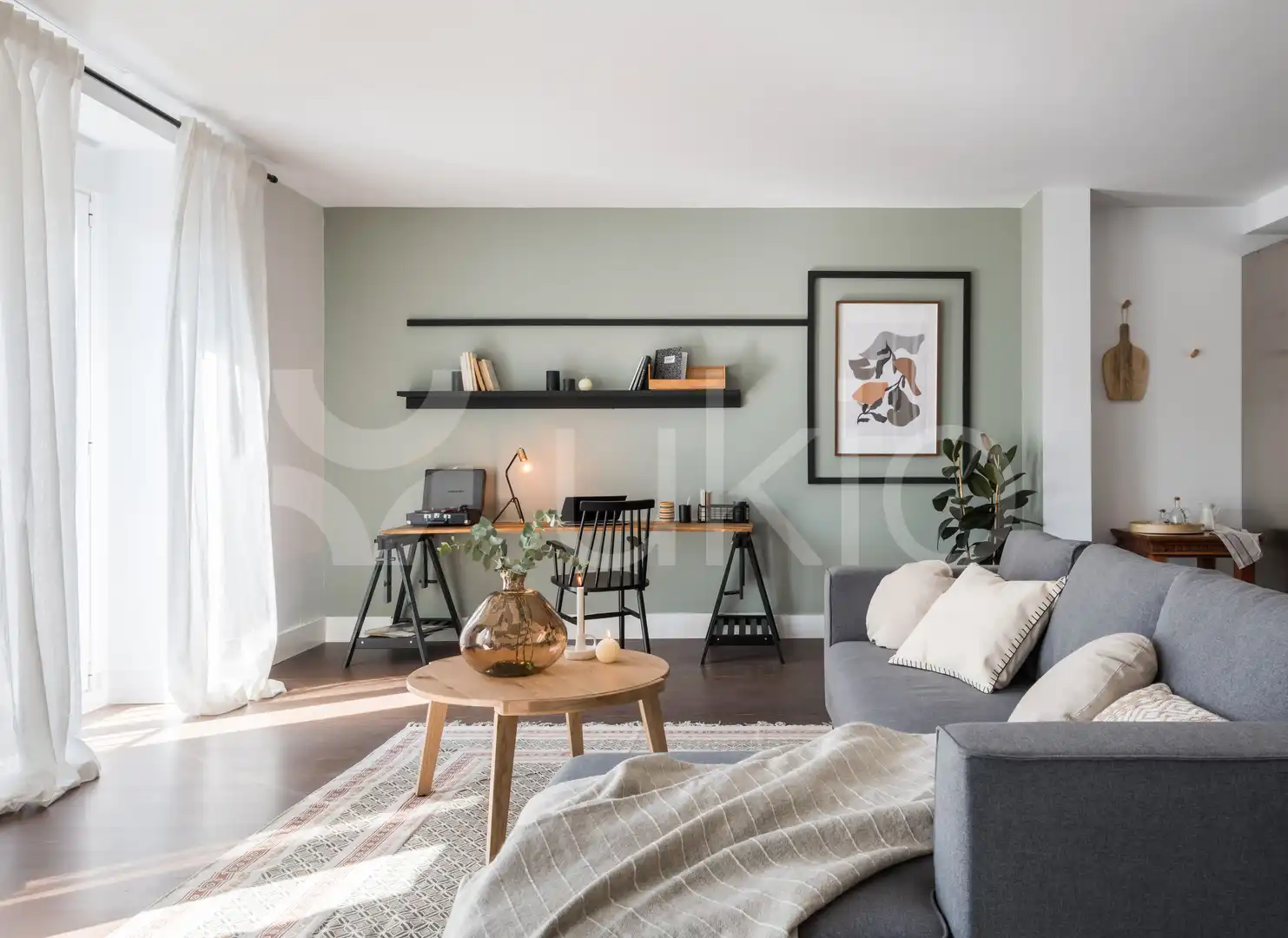 Apartment mit Terrasse zur Miete in Calle de San Bernardo, imagen 5