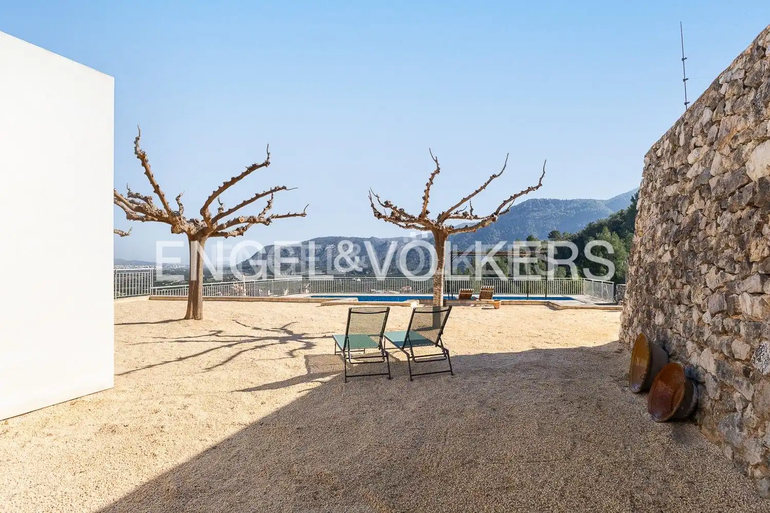 Terrassa de Casa o xalet de lloguer en Tavernes de la Valldigna amb Aire condicionat, Calefacció i Jardí privat