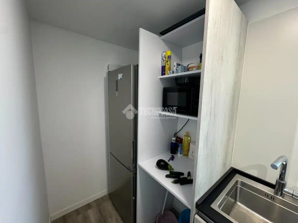 Küche von Wohnung zur Miete in Madrid mit Klimaanlage, Heizung und Parkett