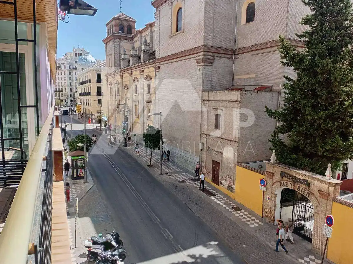 Exterior view of Flat for rent in Granada  with Air Conditioner, Heating and Parquet flooring