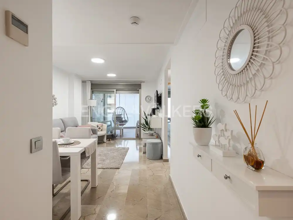 Sala de estar de Piso en venta en Oropesa del Mar / Orpesa con Aire acondicionado, Calefacción y Terraza