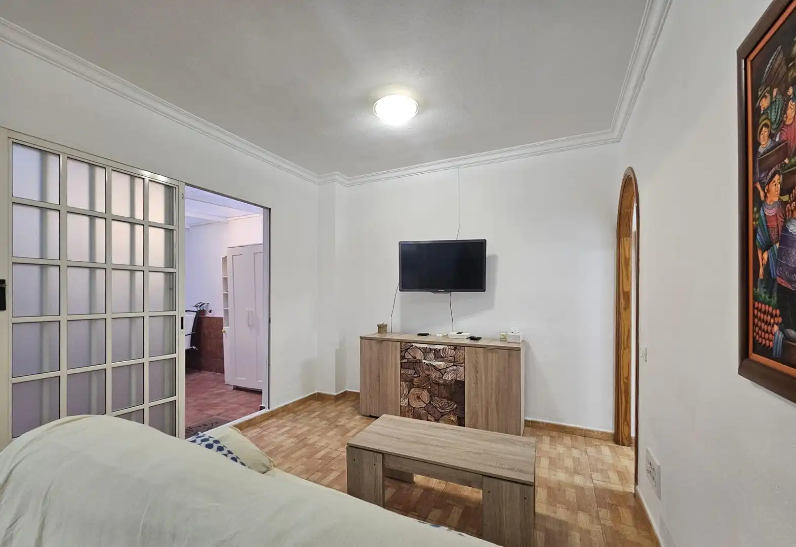 Sala de estar de Piso en venta en Las Palmas de Gran Canaria