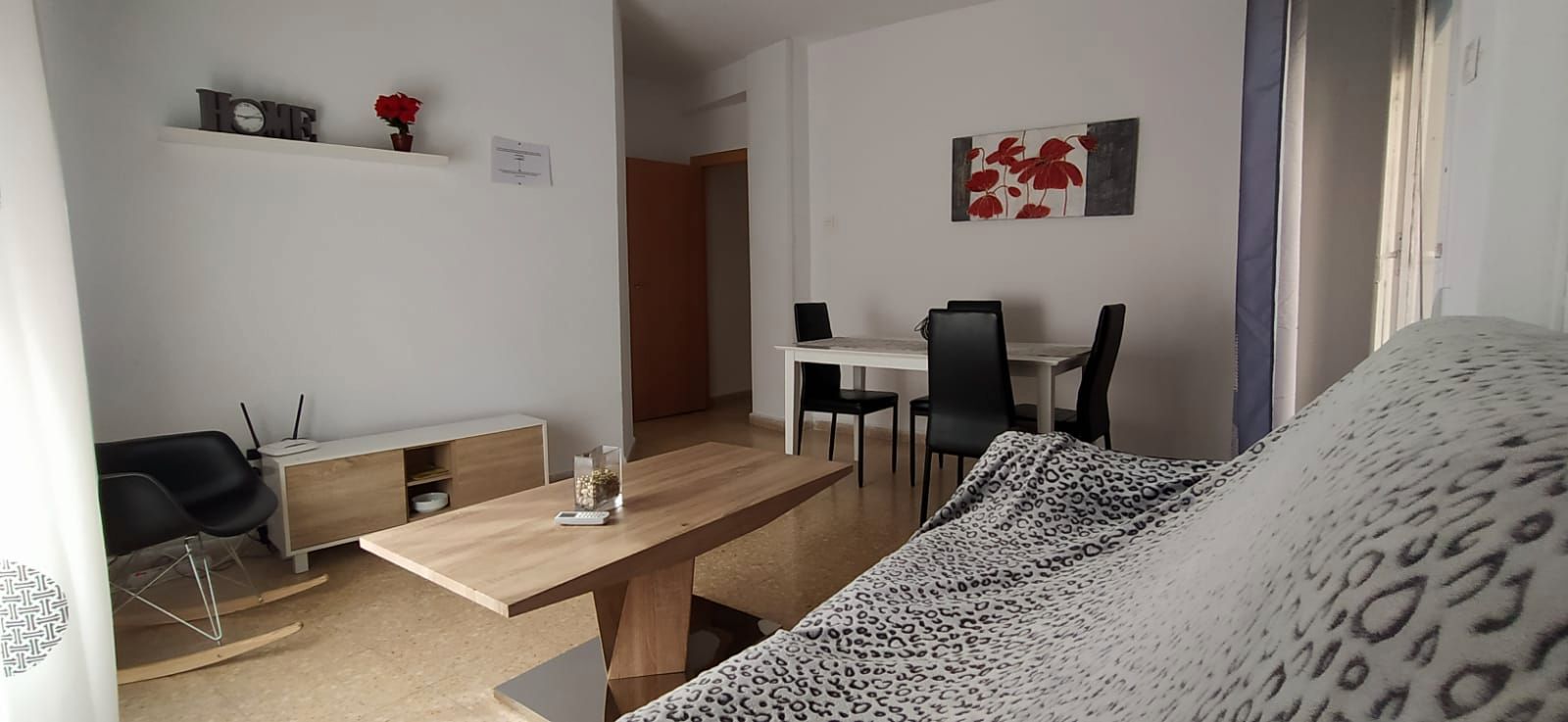 Living room of Flat for rent in Cartagena  with Air Conditioner, Heating and Furnished