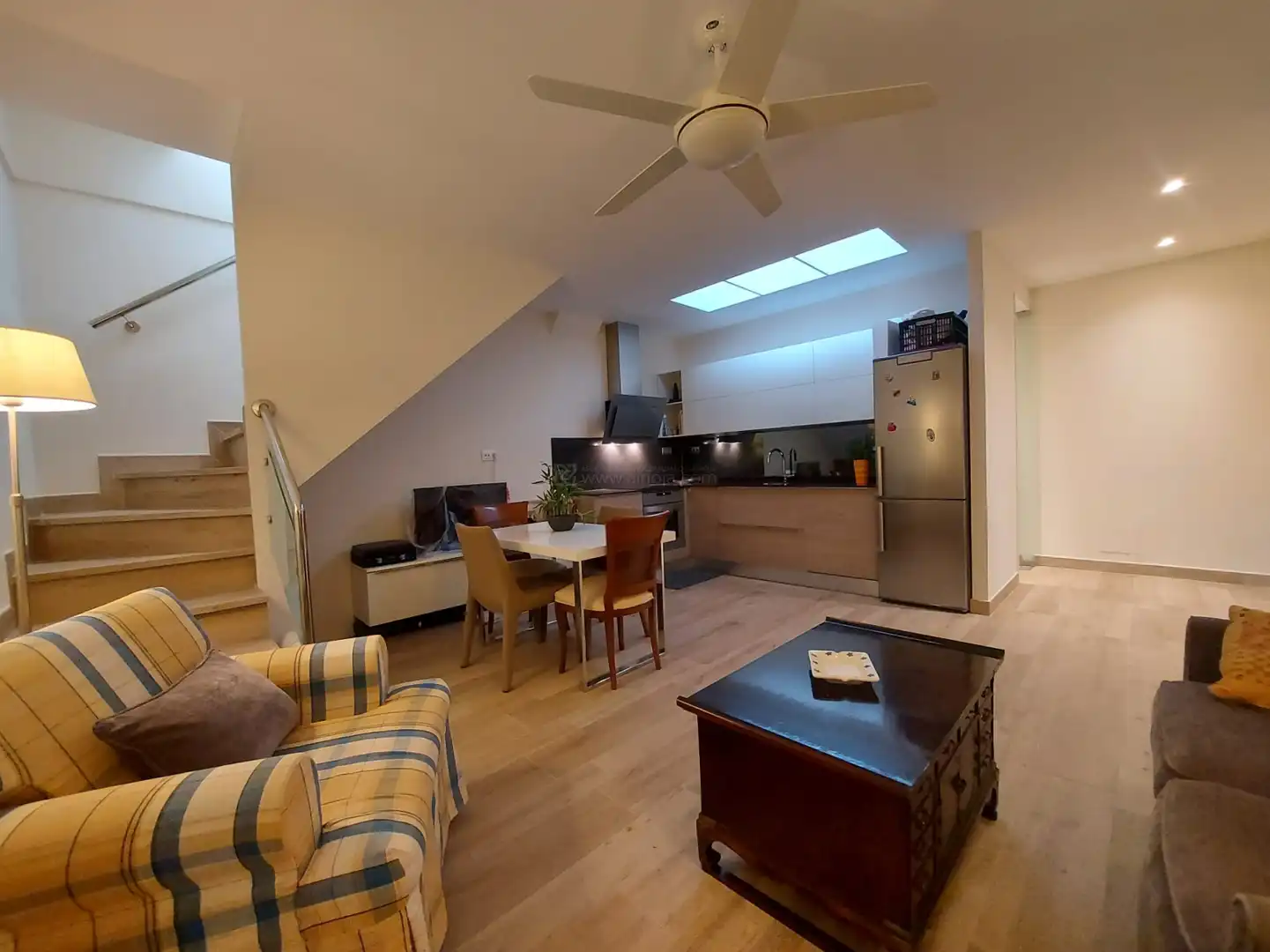 Living room of Flat for sale in  Logroño  with Heating, Parquet flooring and Terrace