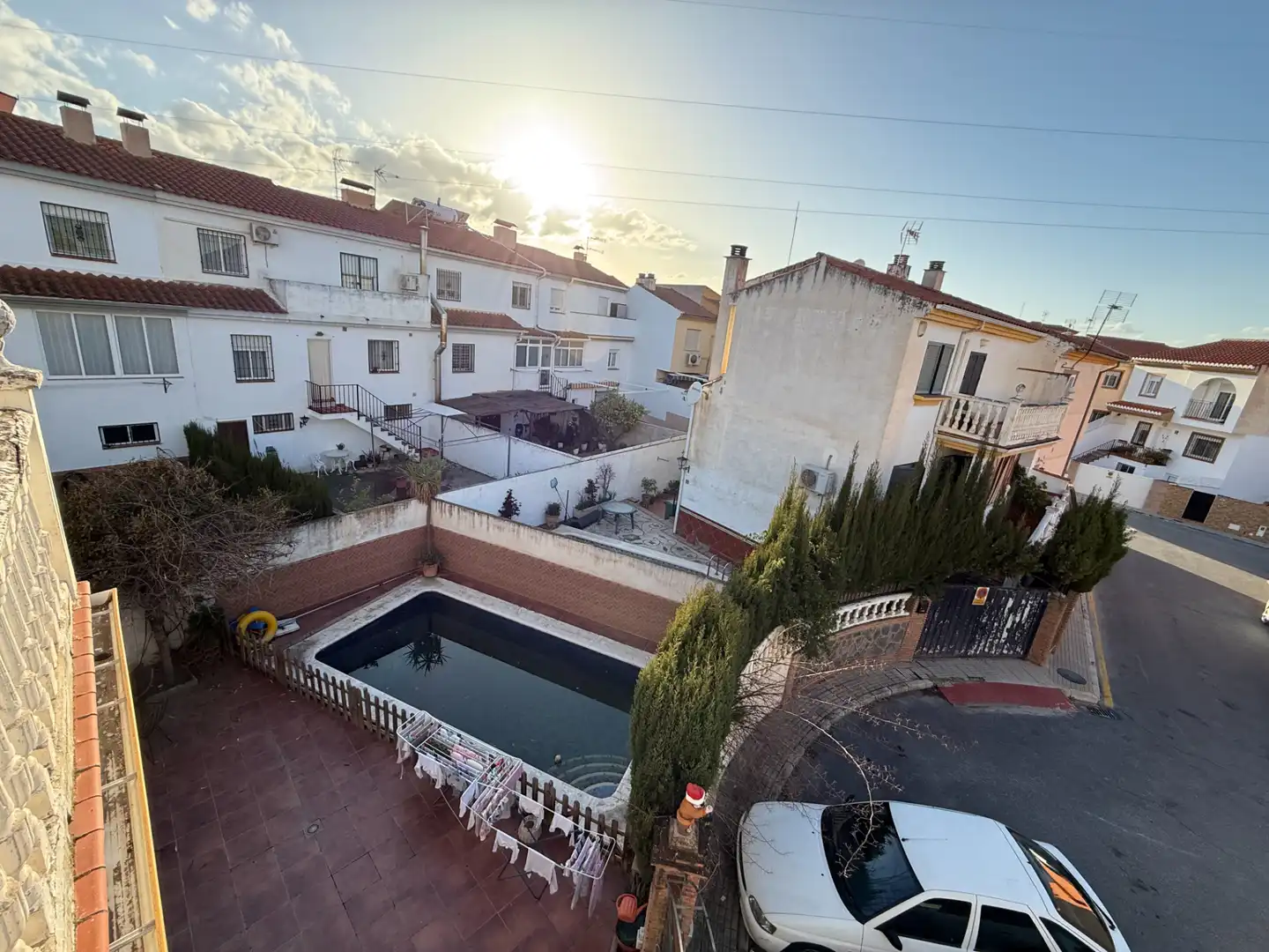 Vista exterior de Casa o chalet en venta en Las Gabias con Aire acondicionado, Calefacción y Jardín privado