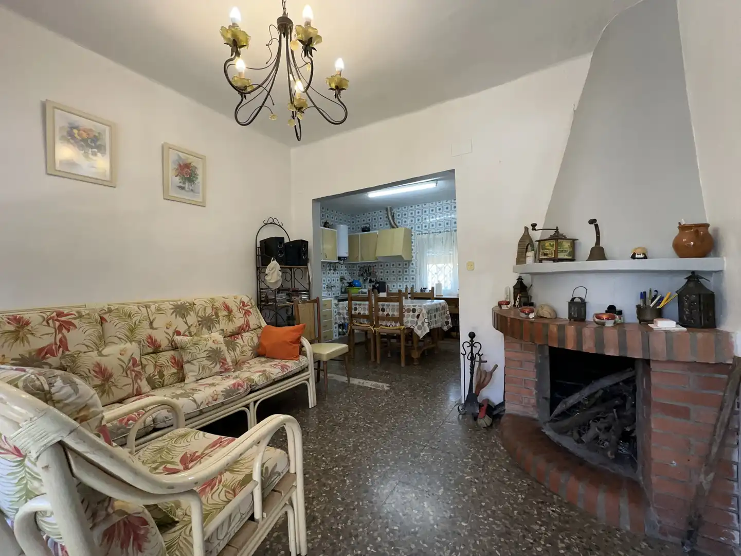 Sala de estar de Casa o chalet en venta en Gilet con Jardín privado, Terraza y Trastero