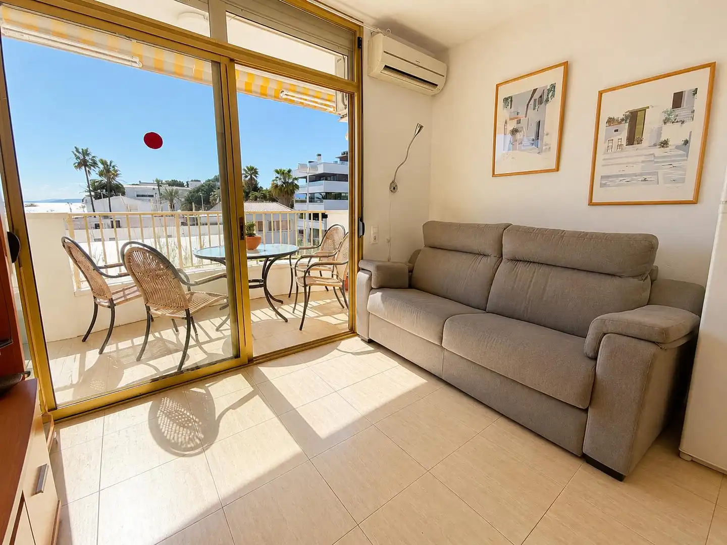 Living room of Apartments for sale in Cambrils  with Air Conditioner, Private garden and Terrace