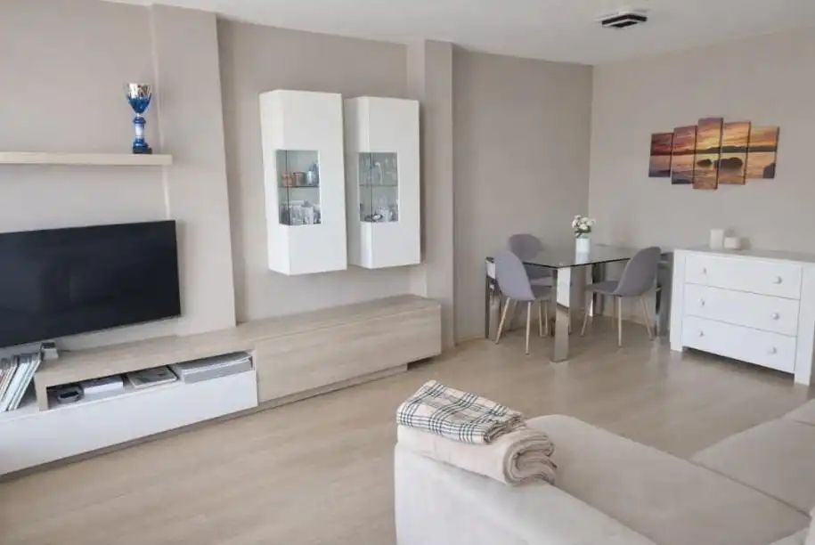 Living room of Duplexes for sale in Murcia  with Private garden, Terrace and Furnished