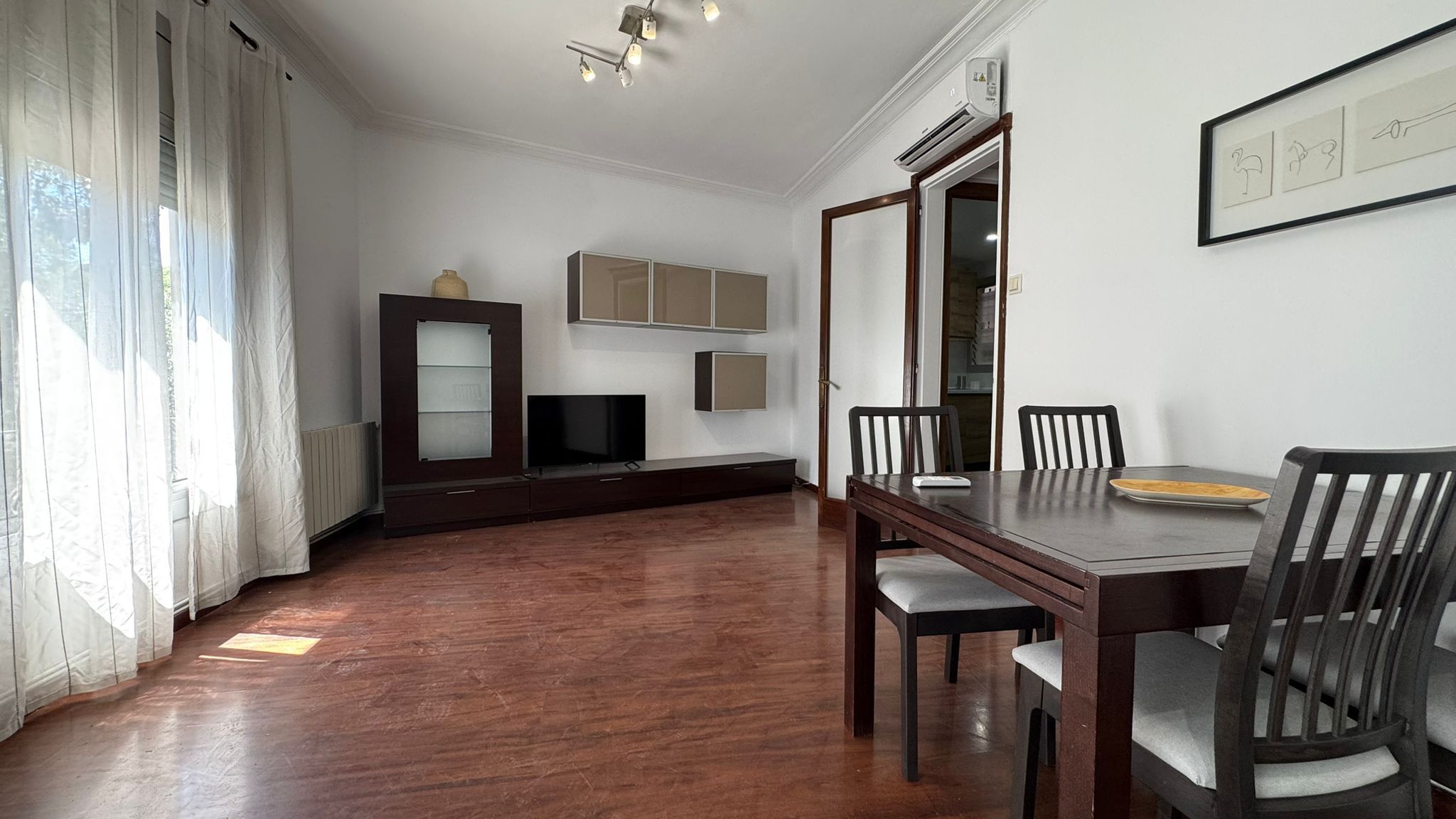 Sala de estar de Piso de alquiler en  Barcelona Capital
