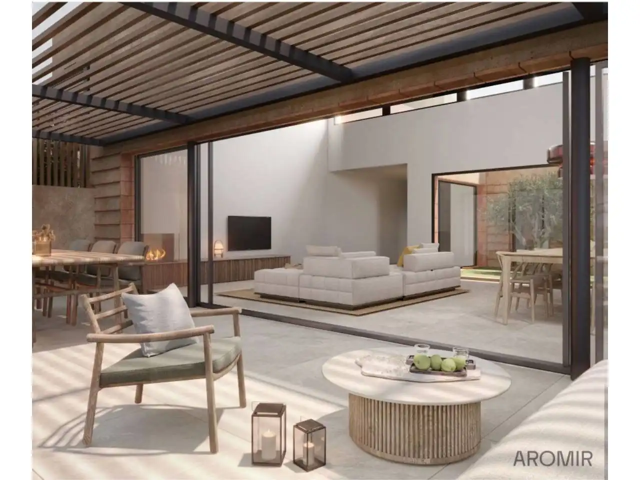 Terraza de Casa o chalet en venta en Matadepera con Calefacción y Jardín privado