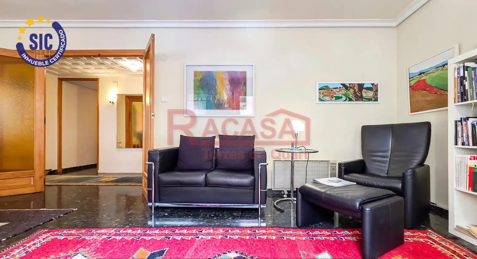 Sala d'estar de Pis en venda en Castellón de la Plana / Castelló de la Plana amb Calefacció, Terrassa i Balcó