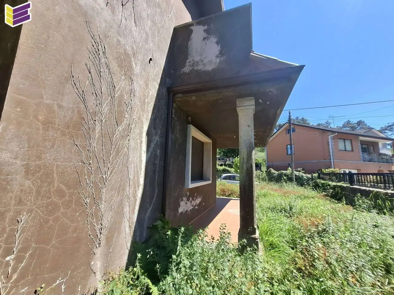Außenansicht von Haus oder Chalet zum Verkauf in Vilaboa mit Privatgarten und Terrasse