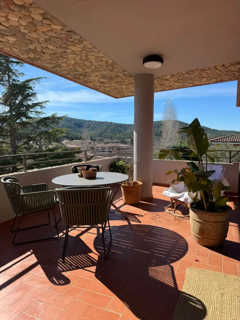 Terraza de Casa o chalet en venta en Begues con Aire acondicionado, Calefacción y Jardín privado