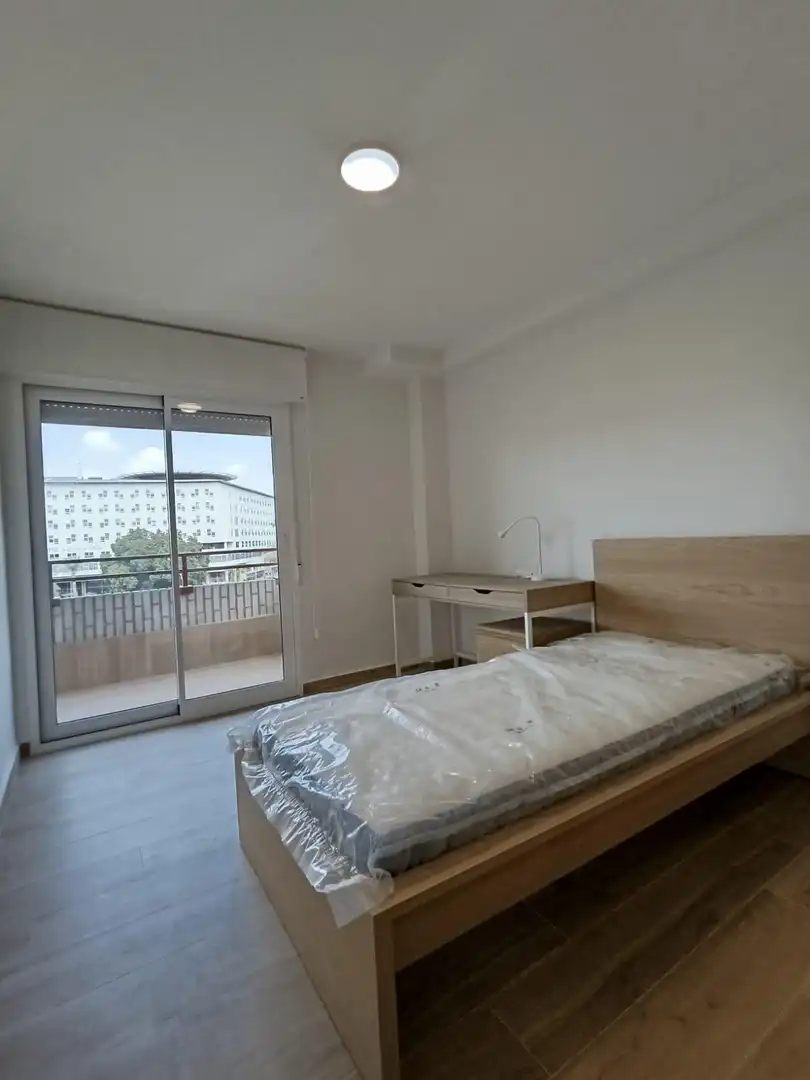 Bedroom of Flat for rent in Murcia  with Air Conditioner, Heating and Terrace