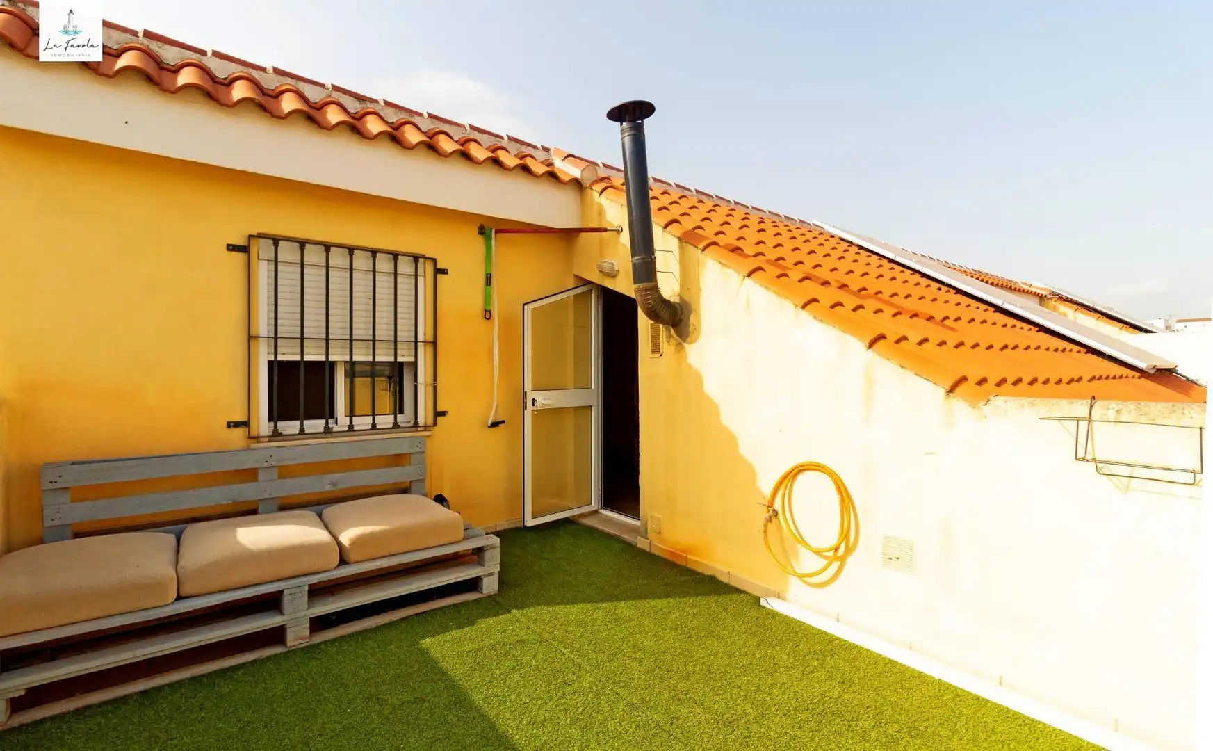 Terrassa de Pis per a compartir en Cártama amb Aire condicionat, Calefacció i Jardí privat