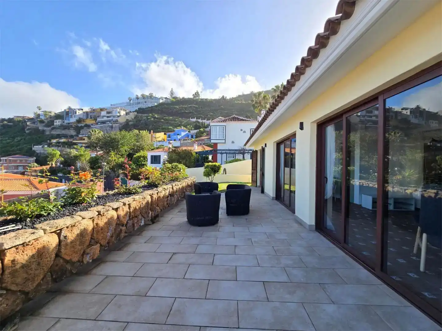 Terraza de Piso en venta en El Sauzal con Piscina