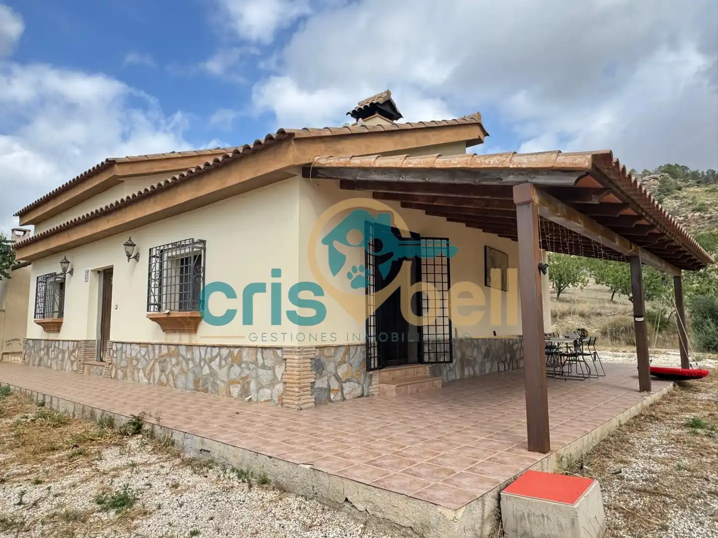 Exterior view of Detached homes for sale in Lorca  with Air Conditioner, Private garden and Terrace
