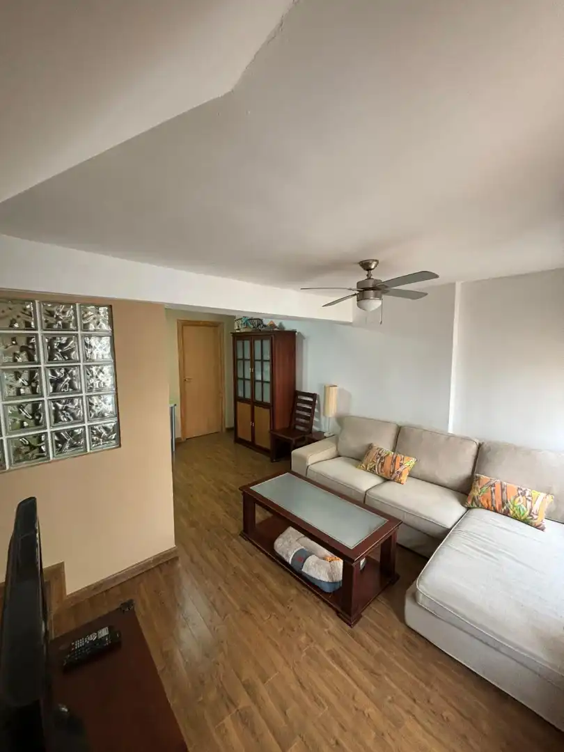 Sala de estar de Casa o chalet en venta en Ayódar con Parquet, Terraza y Trastero