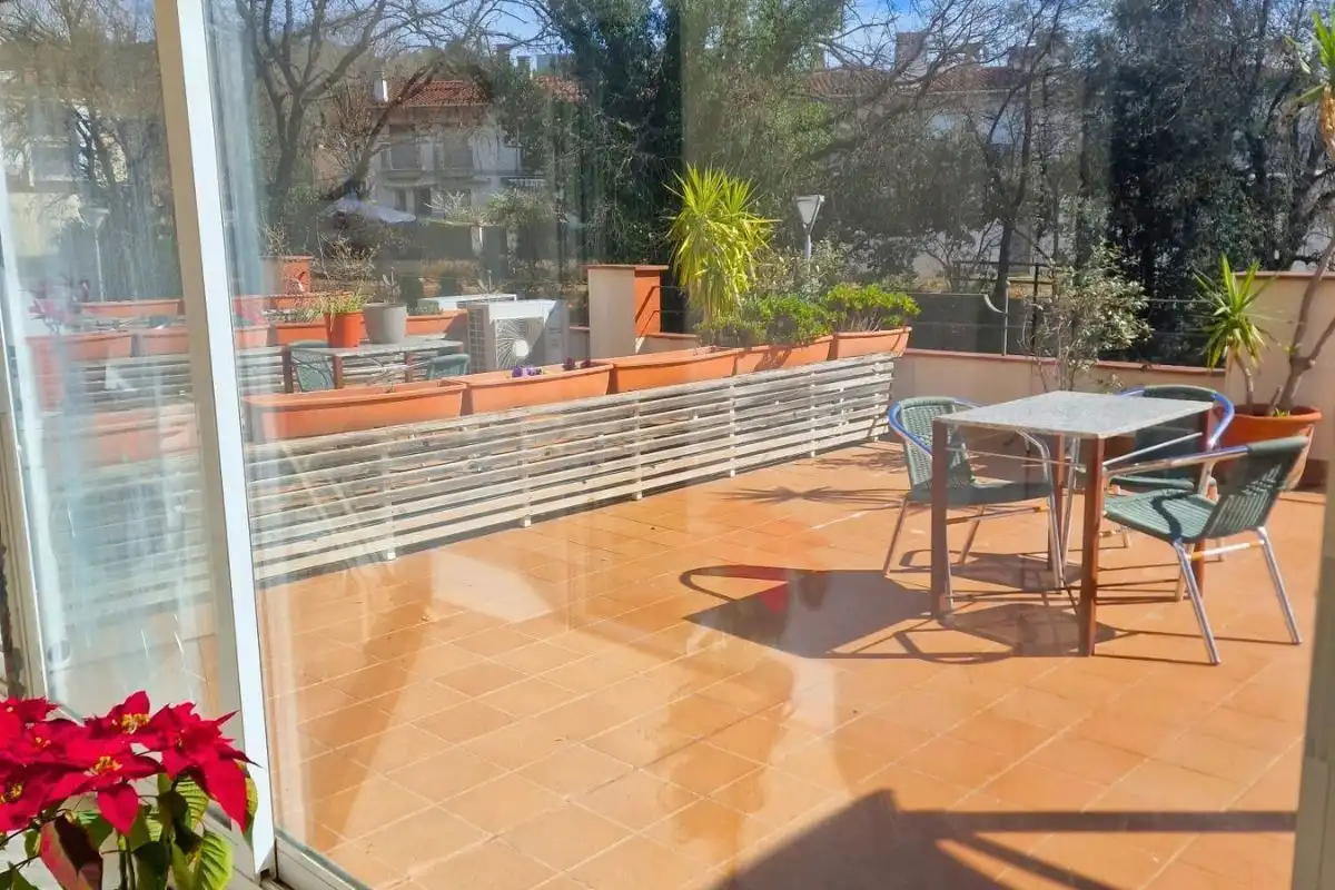 Terraza de Apartamento de alquiler en Girona con Aire acondicionado, Calefacción y Terraza