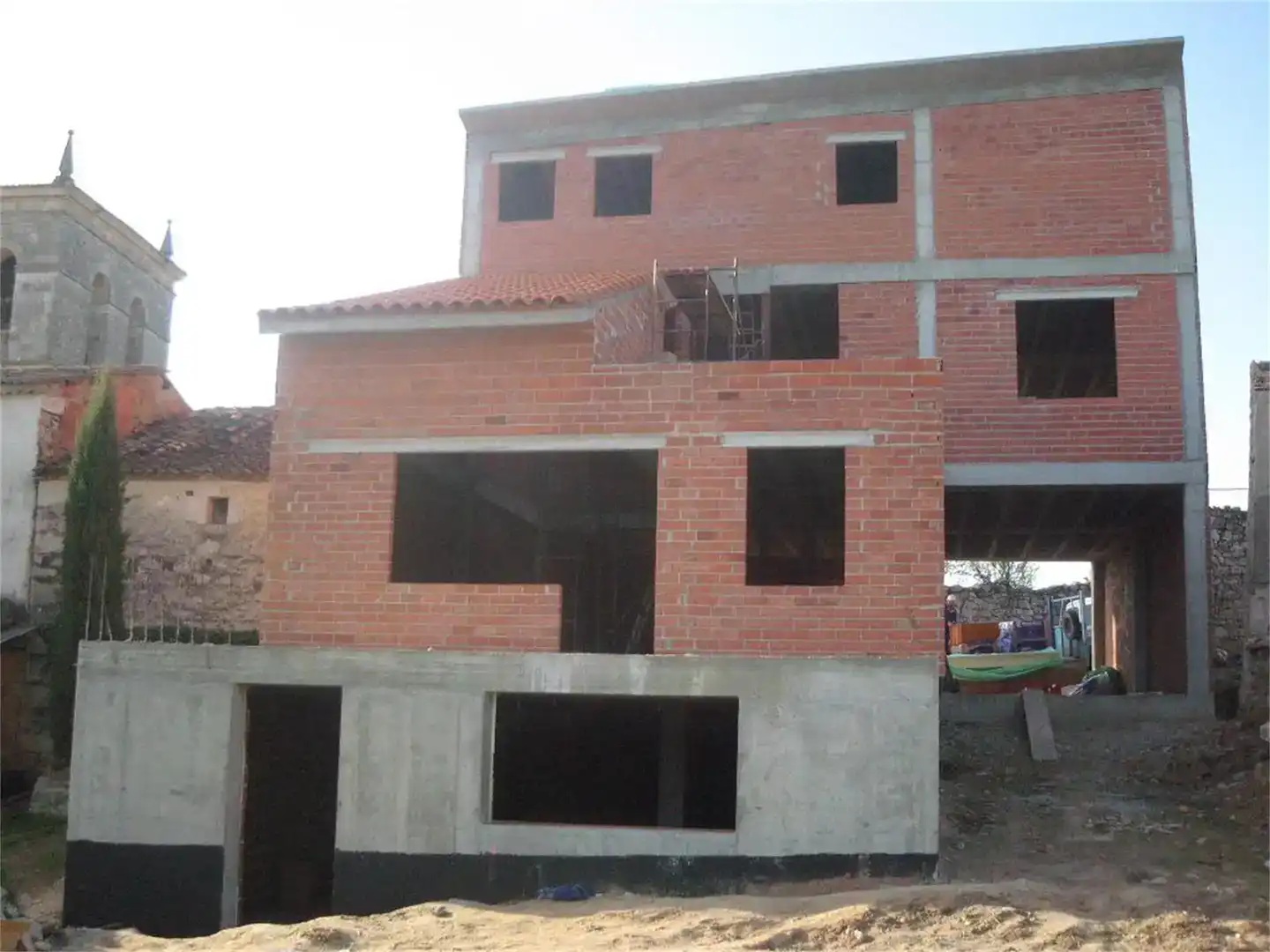 Vista exterior de Casa o xalet en venda en San Martín de Rubiales