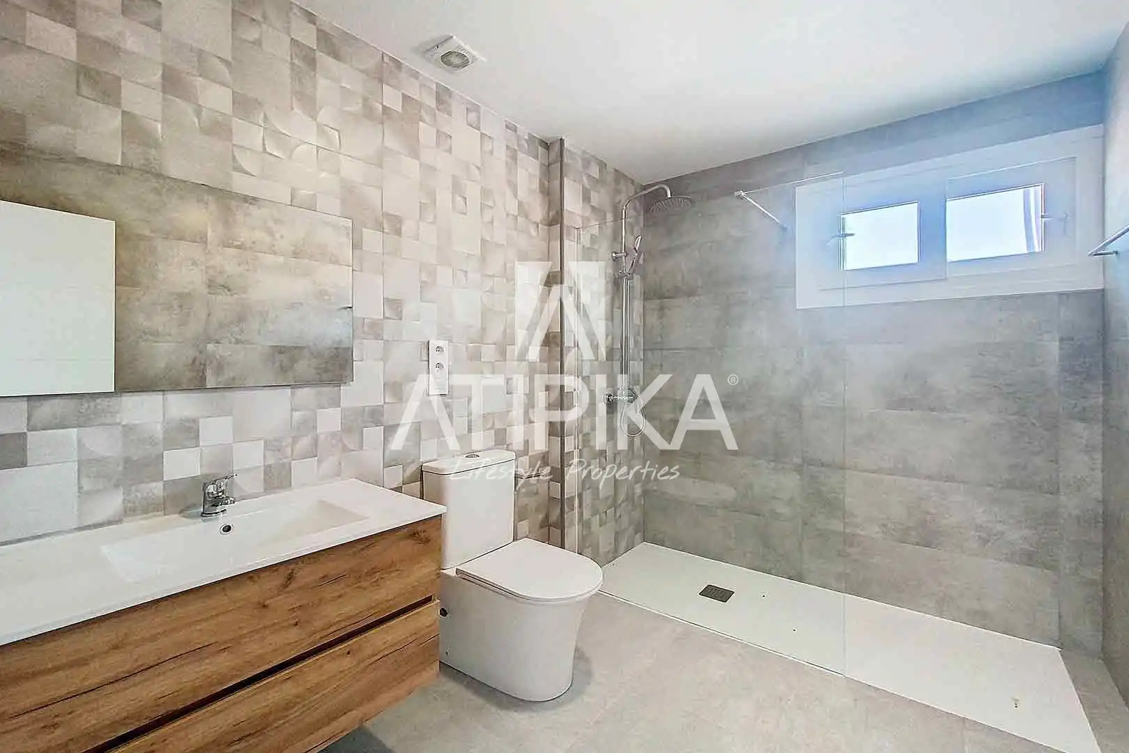 Badezimmer von Haus oder Chalet zum Verkauf in Alaior mit Klimaanlage, Terrasse und Schwimmbad