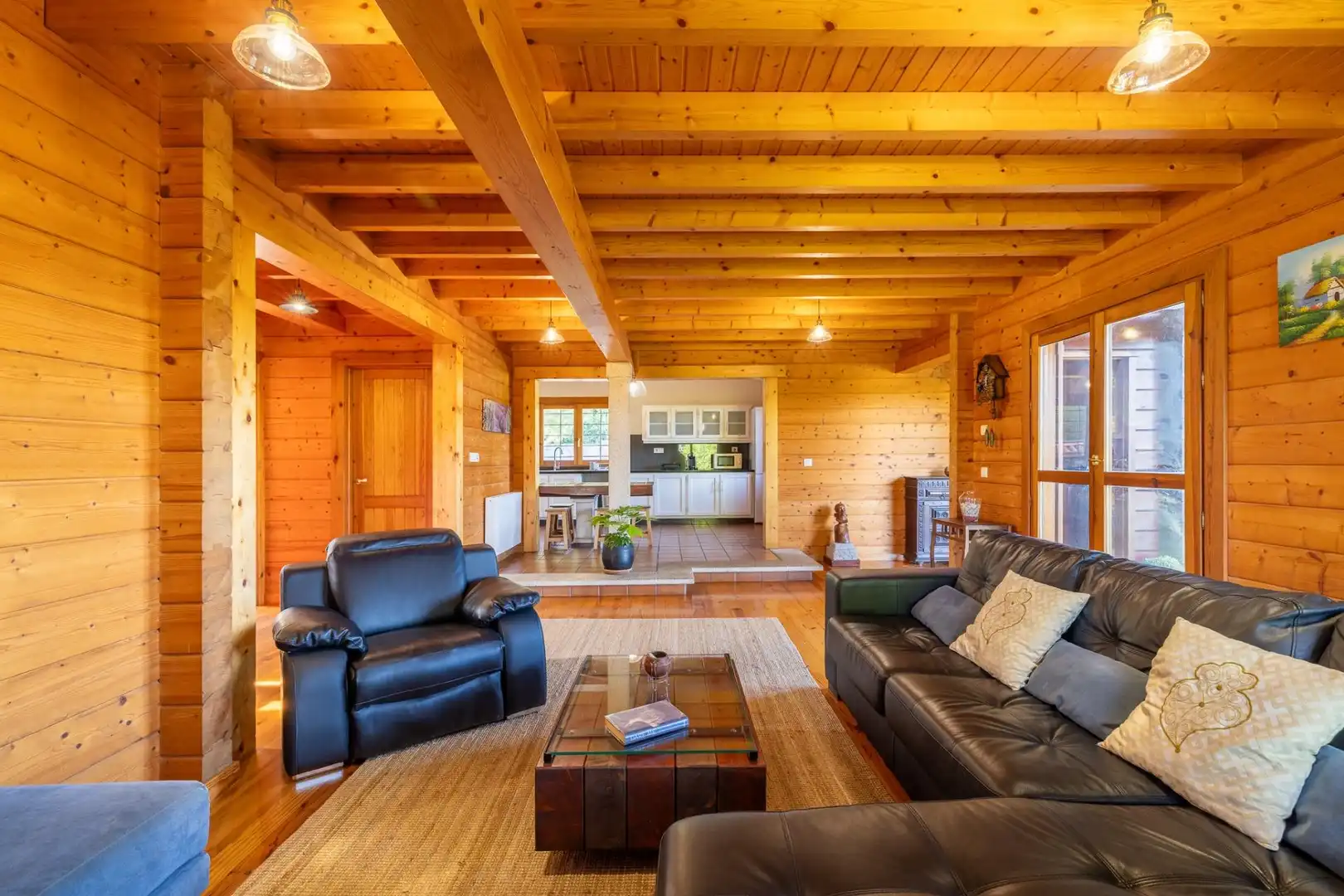 Sala de estar de Casa o chalet en venta en Salceda de Caselas con Calefacción, Jardín privado y Terraza