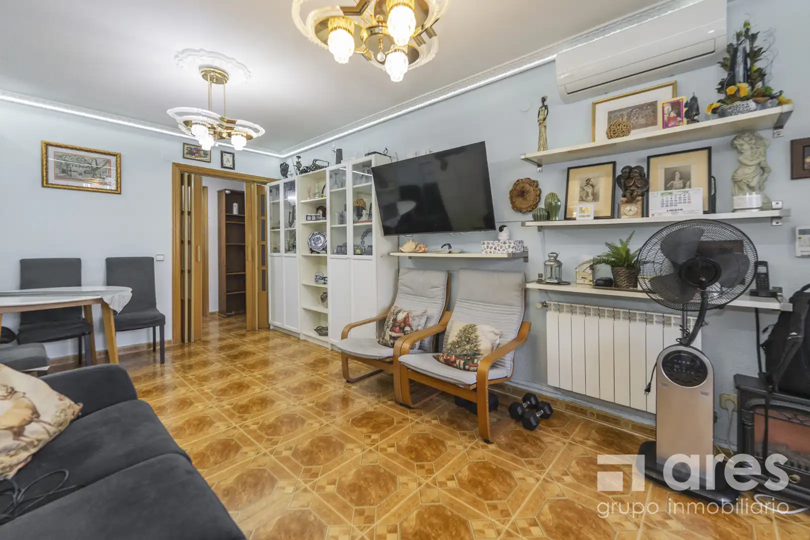 Sala de estar de Piso en venta en Alcalá de Henares con Aire acondicionado, Calefacción y Terraza