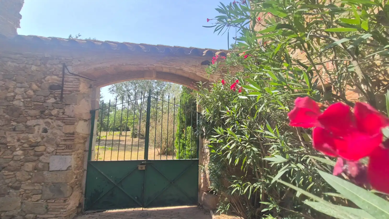 Jardí de Finca rústica en venda en Verges amb Calefacció, Jardí privat i Terrassa