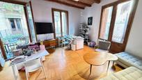 Living room of Flat for sale in  Barcelona Capital  with Balcony