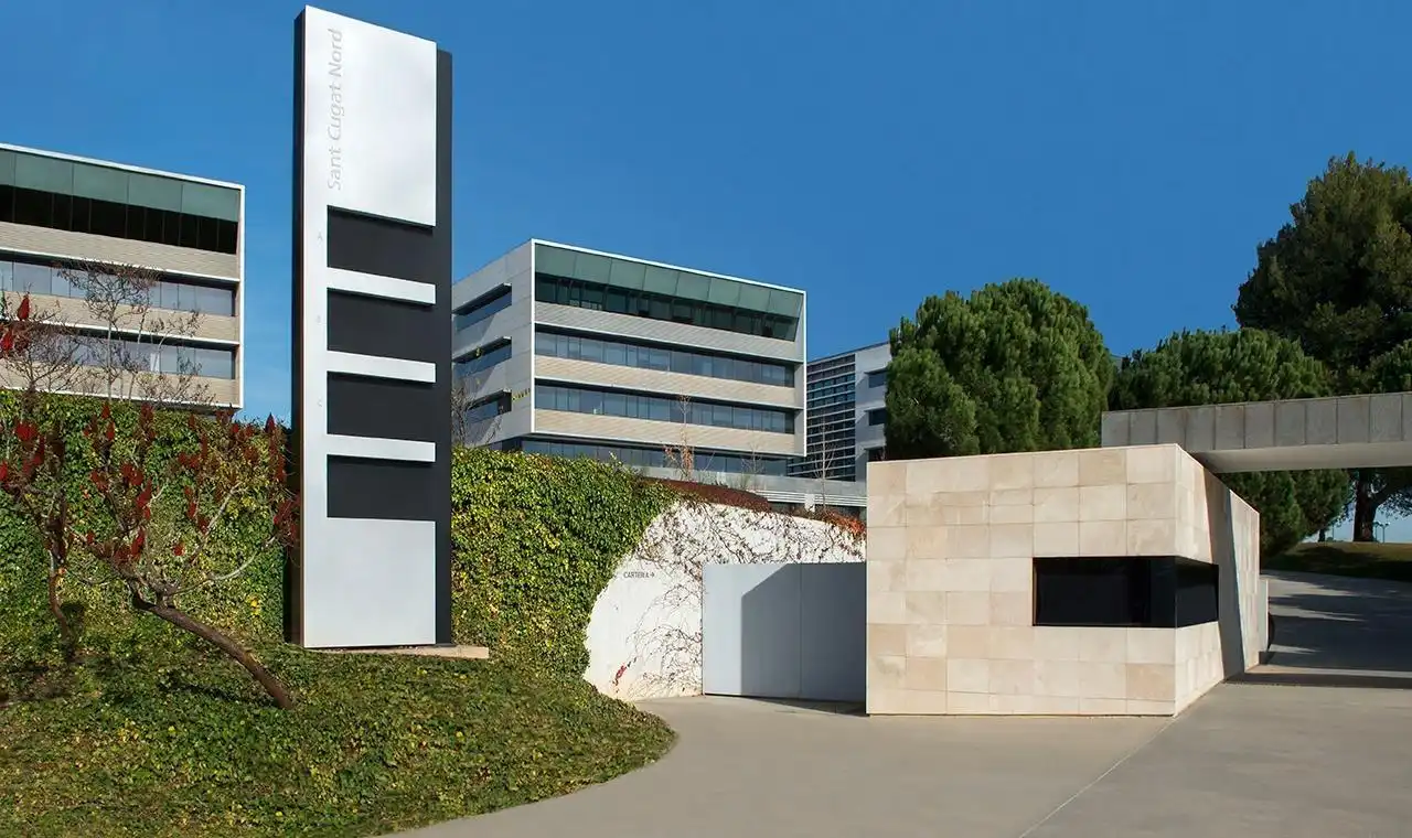 Vista exterior de Oficina de alquiler en Sant Cugat del Vallès con Aire acondicionado, Calefacción y Terraza