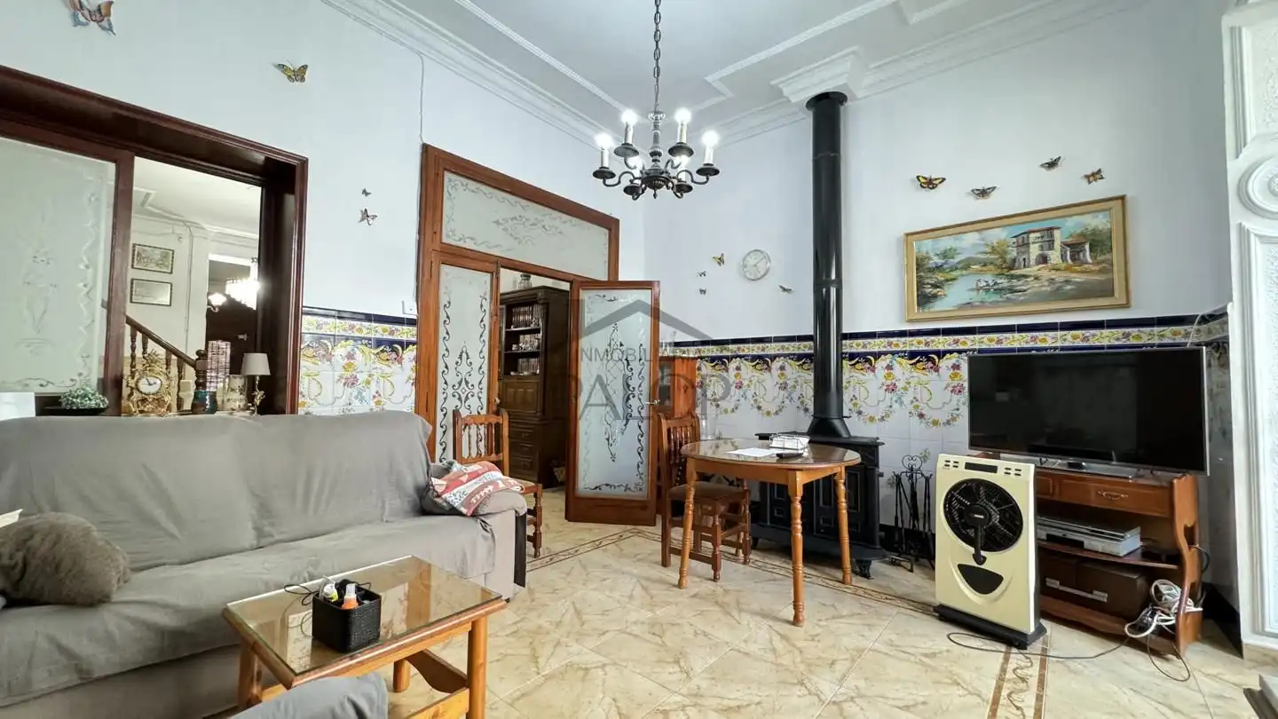 Living room of Houses for sale in La Pobla Llarga  with Private garden, Terrace and Storage room