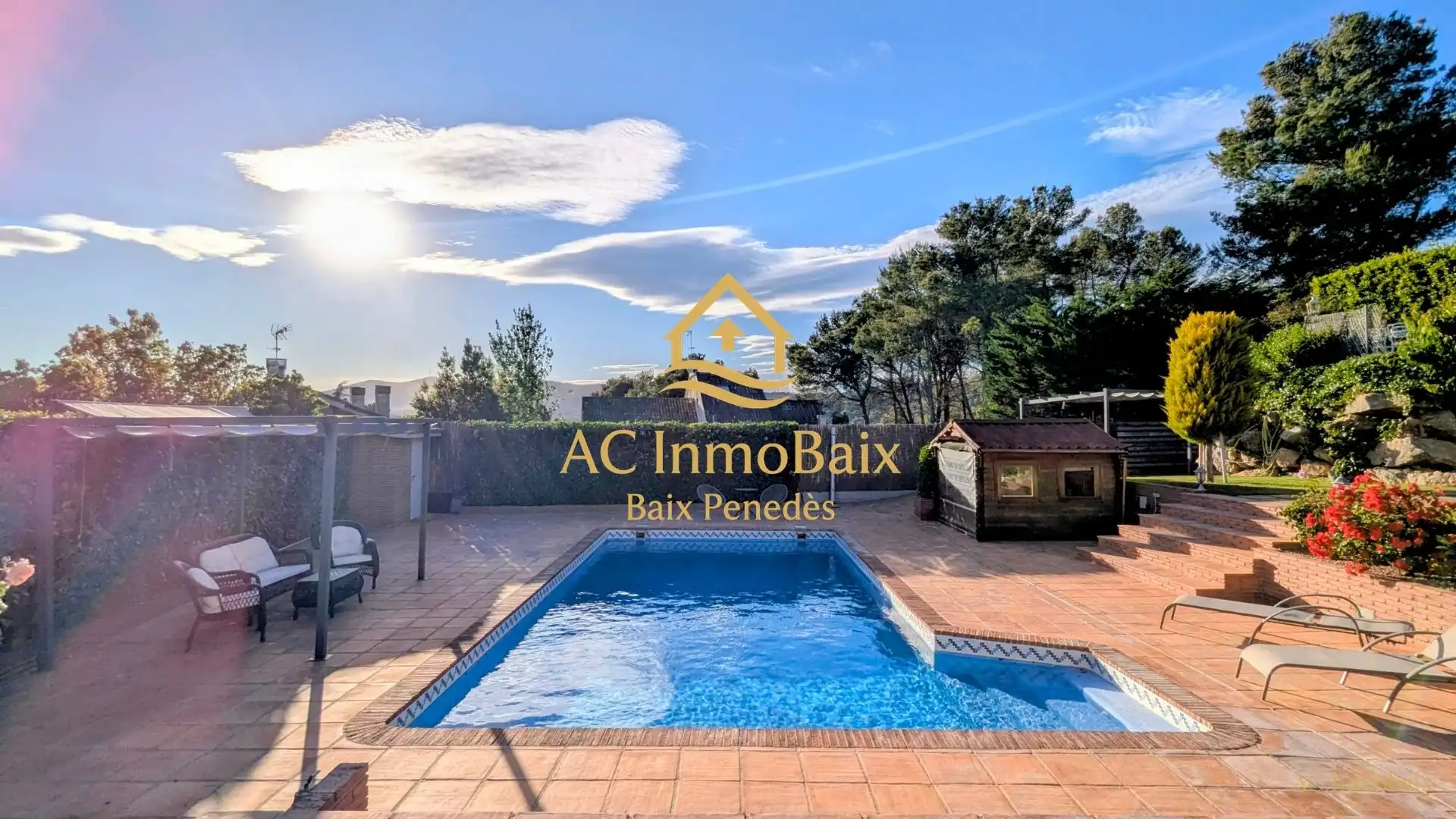 Piscina de Casa o xalet en venda en Begues amb Aire condicionat, Calefacció i Jardí privat
